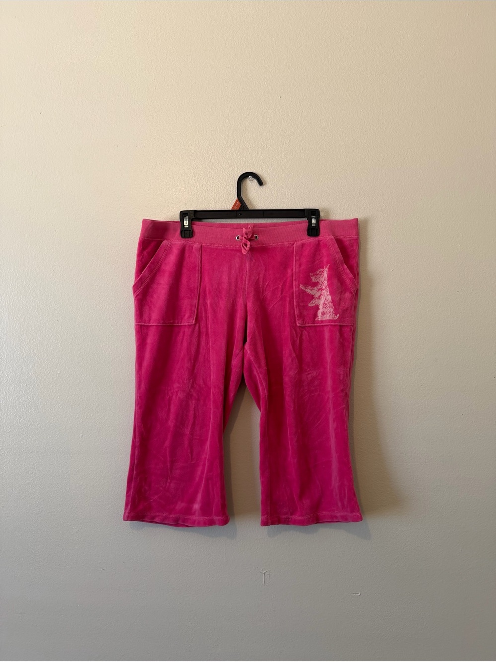 Juicy Couture Y2K Velour Capri Pants Size L